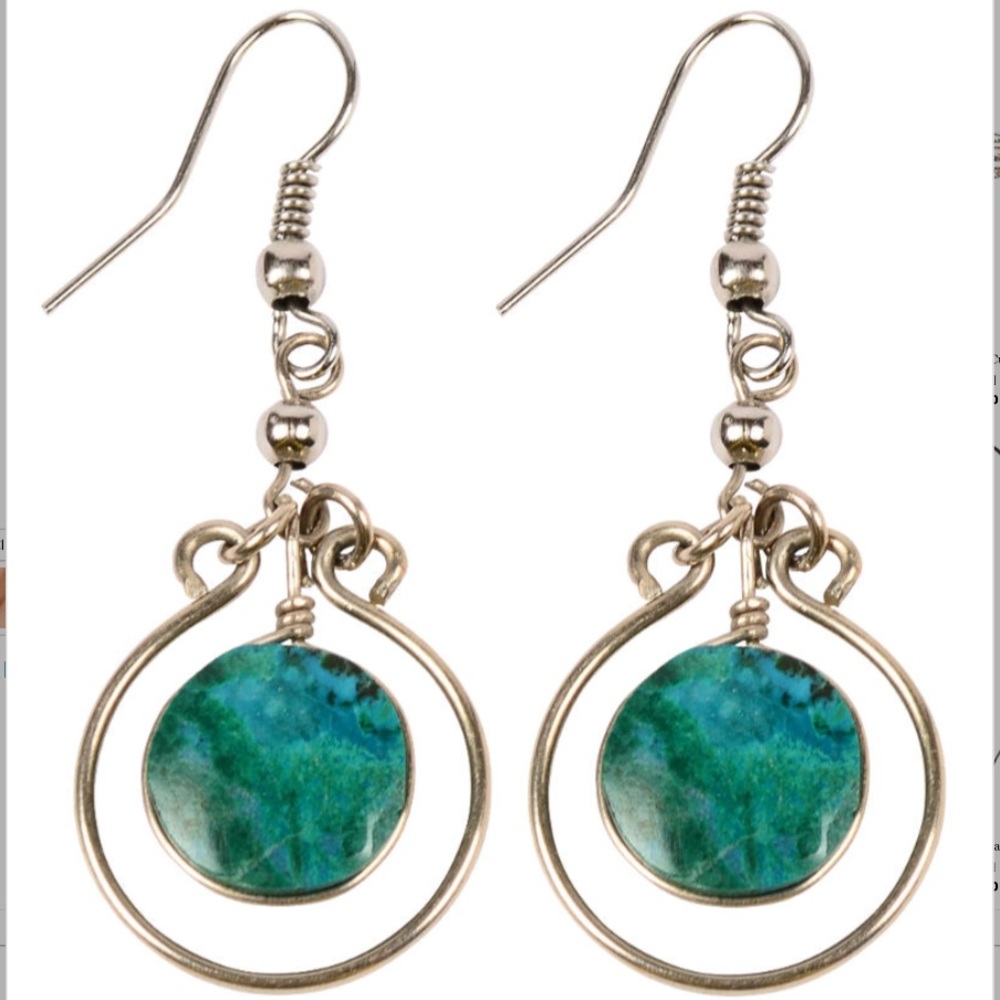 Peruvian Turquoise Earrings